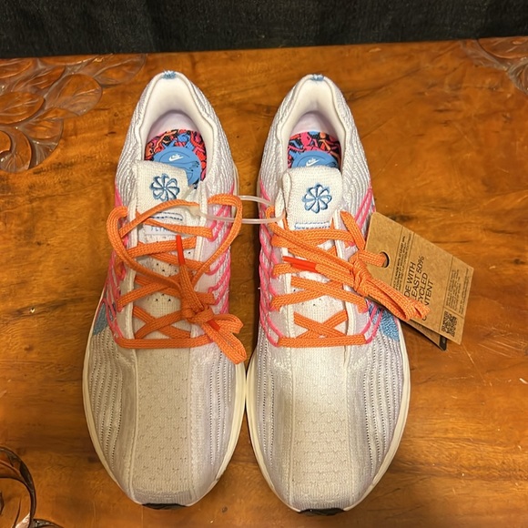 Nike Pegasus Turbo Next Nature DZ5221 100 White/Blue/Rose Women's Size 8.5 - Picture 5 of 5